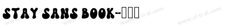 Stay Sans Book字体转换